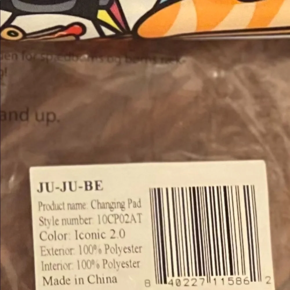 NWT JuJuBe x tokidoki changing pad in the Iconic 2.0 print
